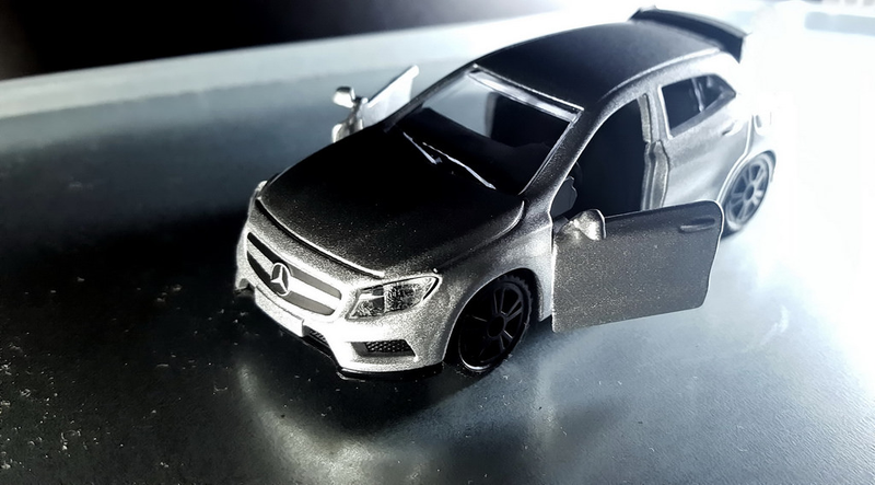 Illustration for article titled A silver Merc
